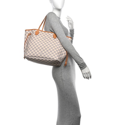 Louis Vuitton Damier Azur Neverfull MM 2 of 15