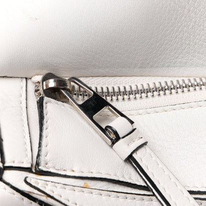 Loewe Calfskin Medium Puzzle Bag White 13 of 14