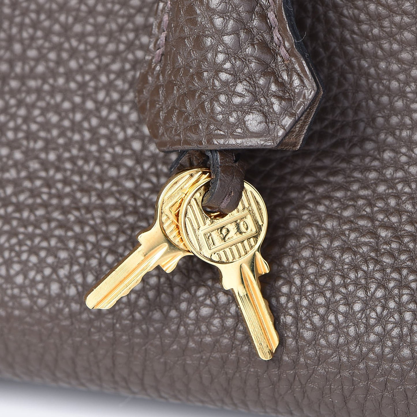 Togo Horseshoe Birkin 35 Chocolate Etoupe