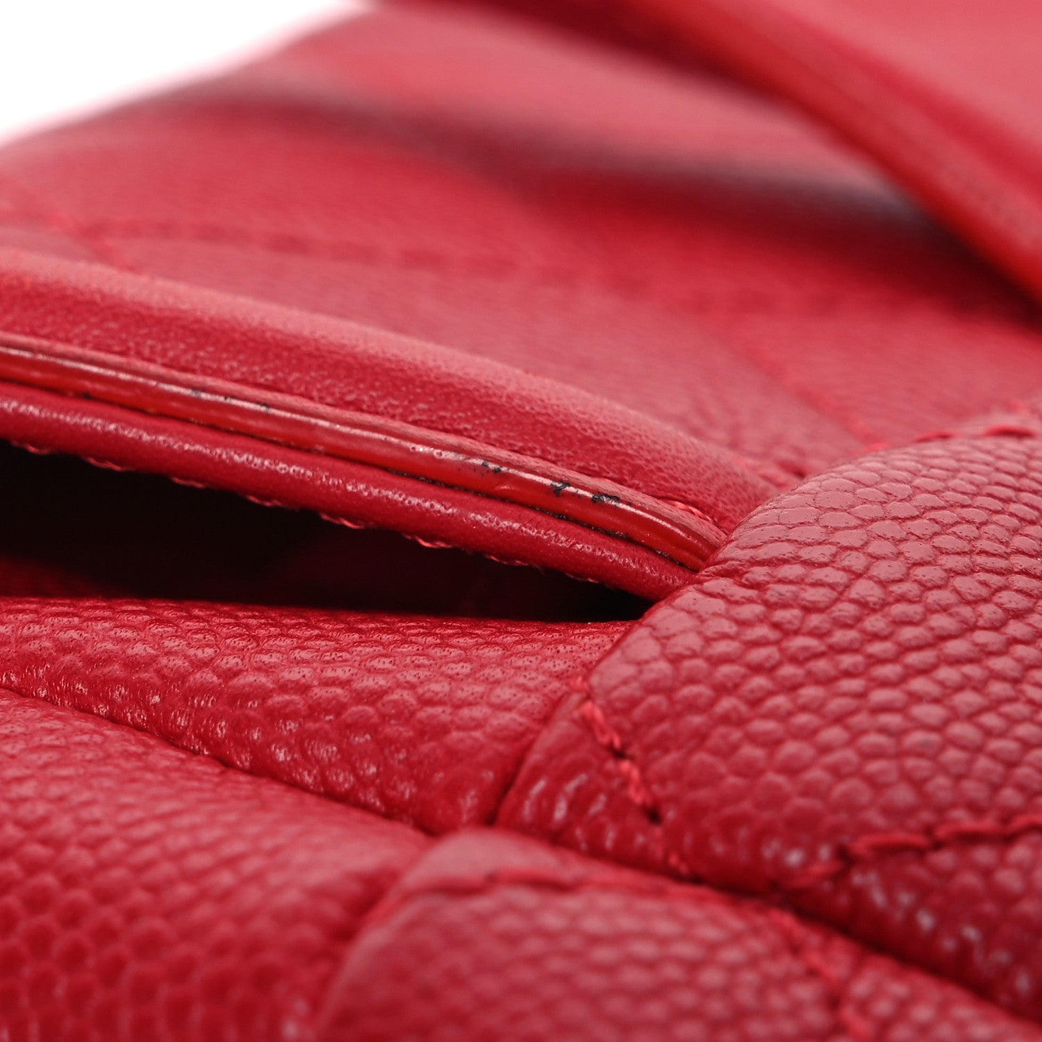 Chanel Caviar Quilted Filigree Backpack Red 15 of 19