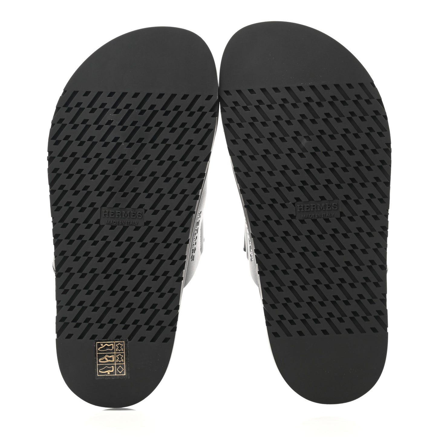 Calfskin Womens Chypre Sandals 35.5 Black