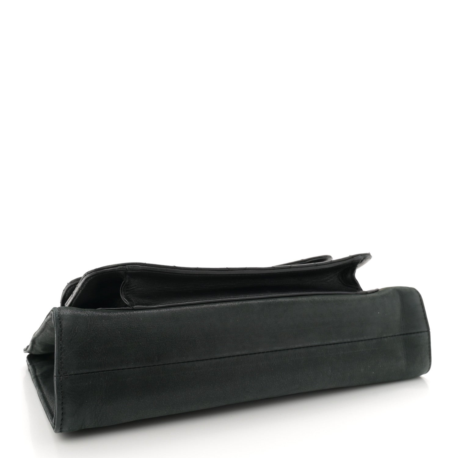 Chanel Iridescent Calfskin Quilted In & Out Camera Case Black 4 of 11