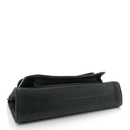 Chanel Iridescent Calfskin Quilted In & Out Camera Case Black 4 of 11