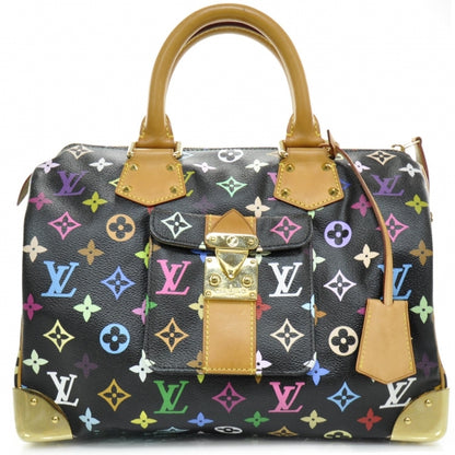 Louis Vuitton Monogram Multicolor Speedy 30 Black 1 of 12