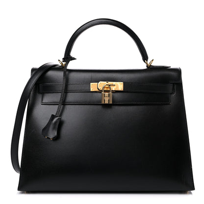 Hermes Box Kelly Sellier 32 Black 1 of 16