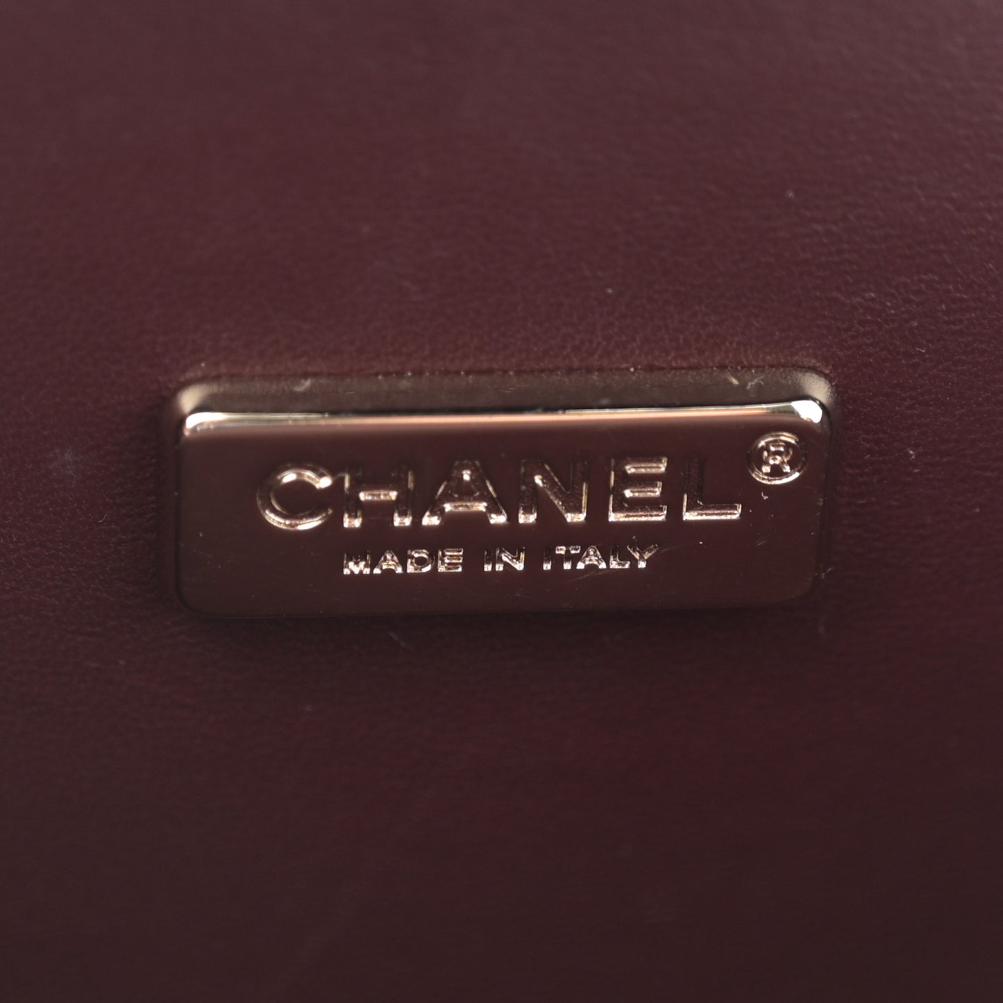 Lambskin Room Card Minaudiere Evening Bag Black Gold