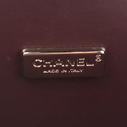 Chanel Lambskin Room Card Minaudiere Evening Bag Black Gold 6 of 11