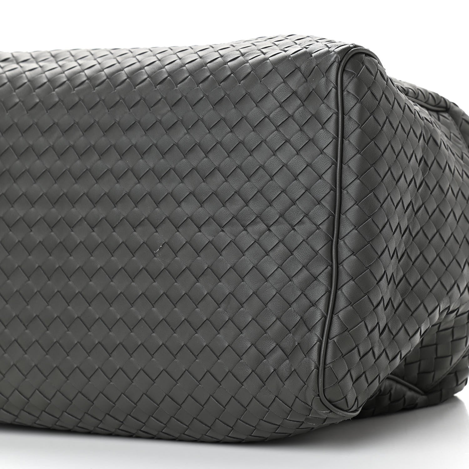 Bottega Veneta Nappa Intrecciato Boston Grey 9 of 9