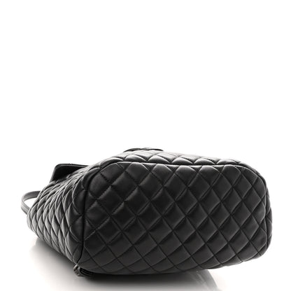 Chanel Lambskin Quilted Large Urban Spirit Backpack Black 4 of 12
