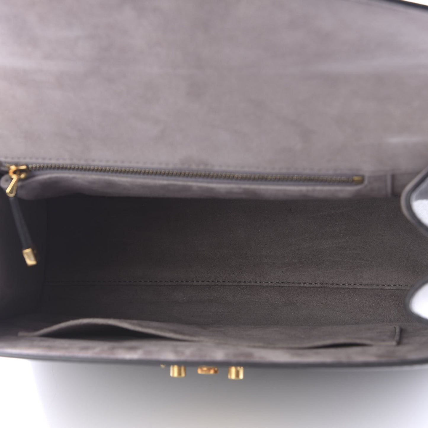 Calfskin Dioraddict Top Handle Iron Grey
