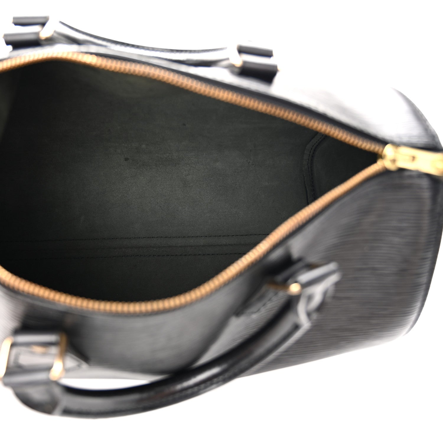 Louis Vuitton Epi Speedy 30 Black 5 of 11