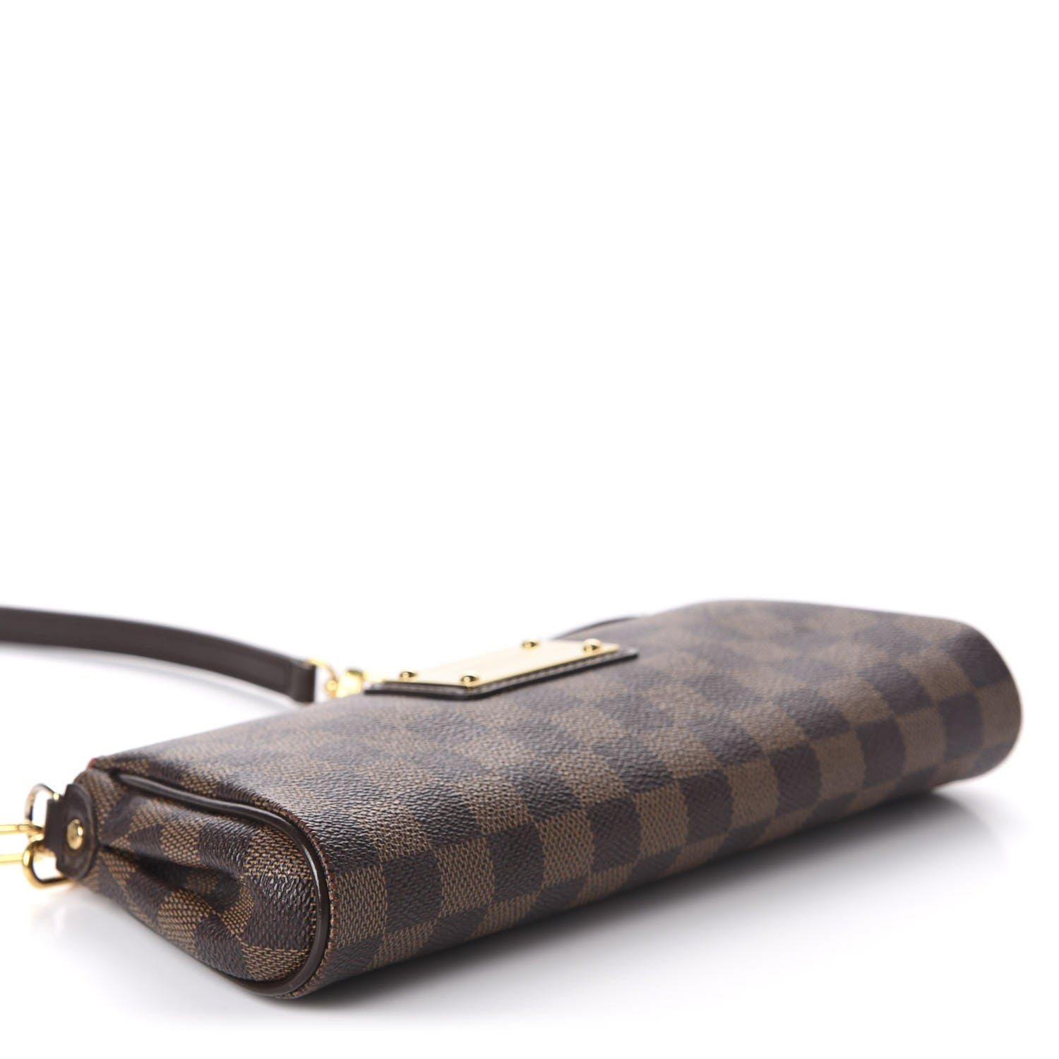 Louis Vuitton Damier Ebene Eva Clutch 3 of 9