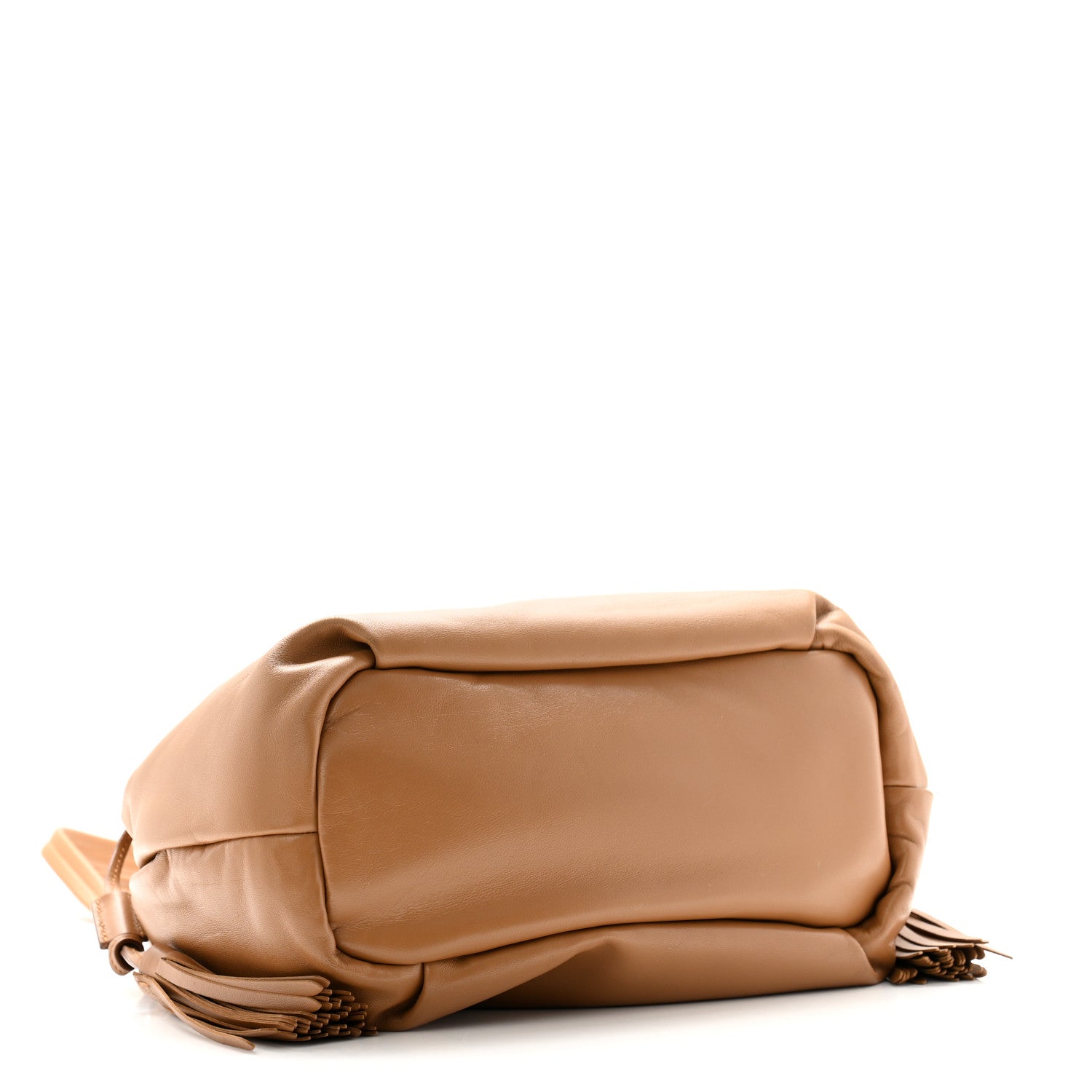Prada Nappa Drawstring Tote Caramel 4 of 10