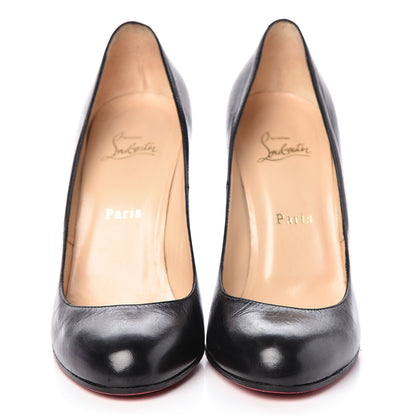 Christian Louboutin Shiny Nappa Simple 100 Pumps 40 Black 2 of 17