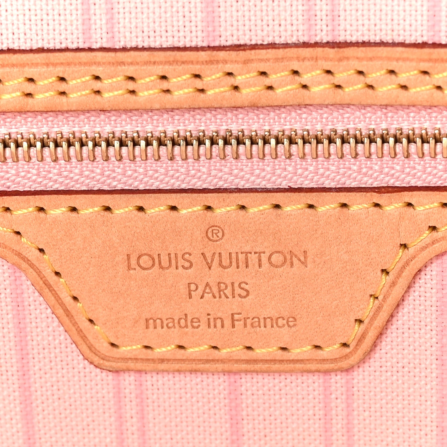 Louis Vuitton Damier Azur Neo Neverfull MM Rose Ballerine 7 of 9