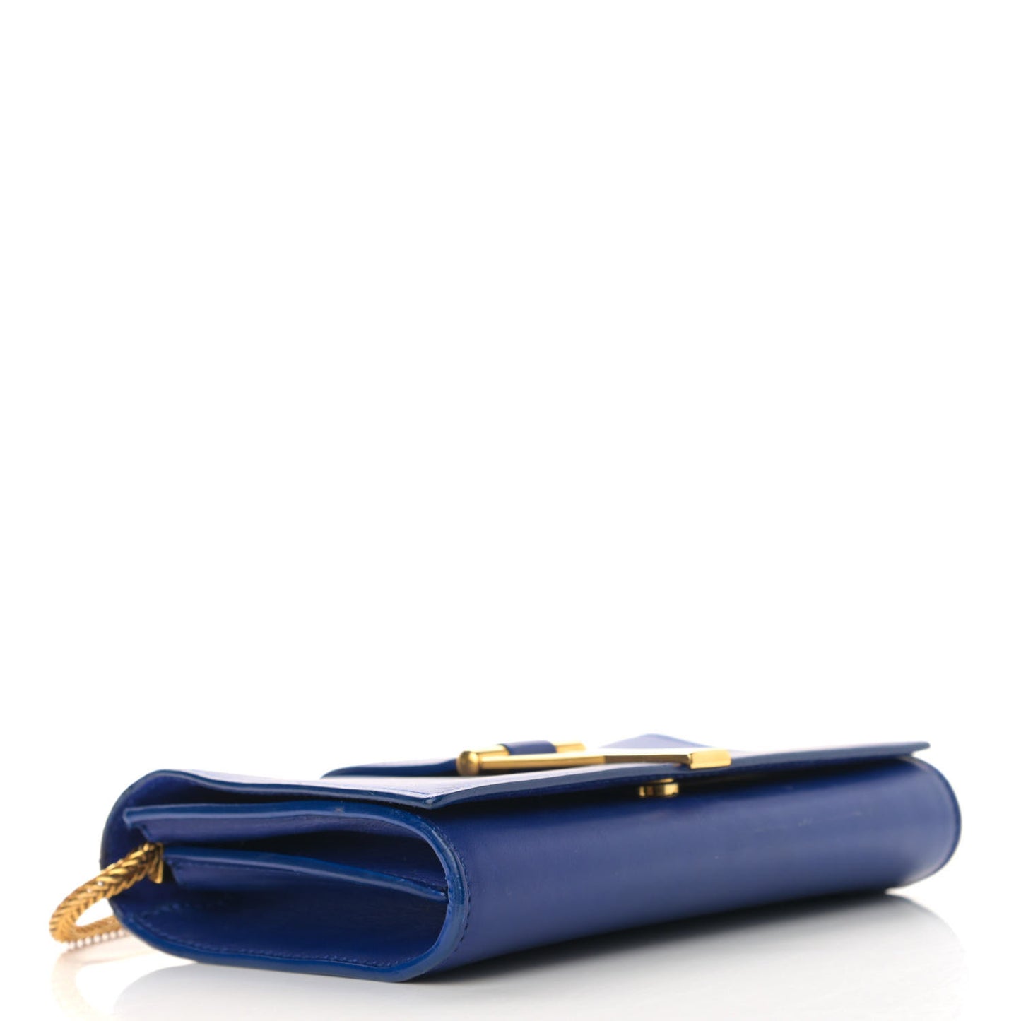 Calfskin Small Classic Y Satchel Blue