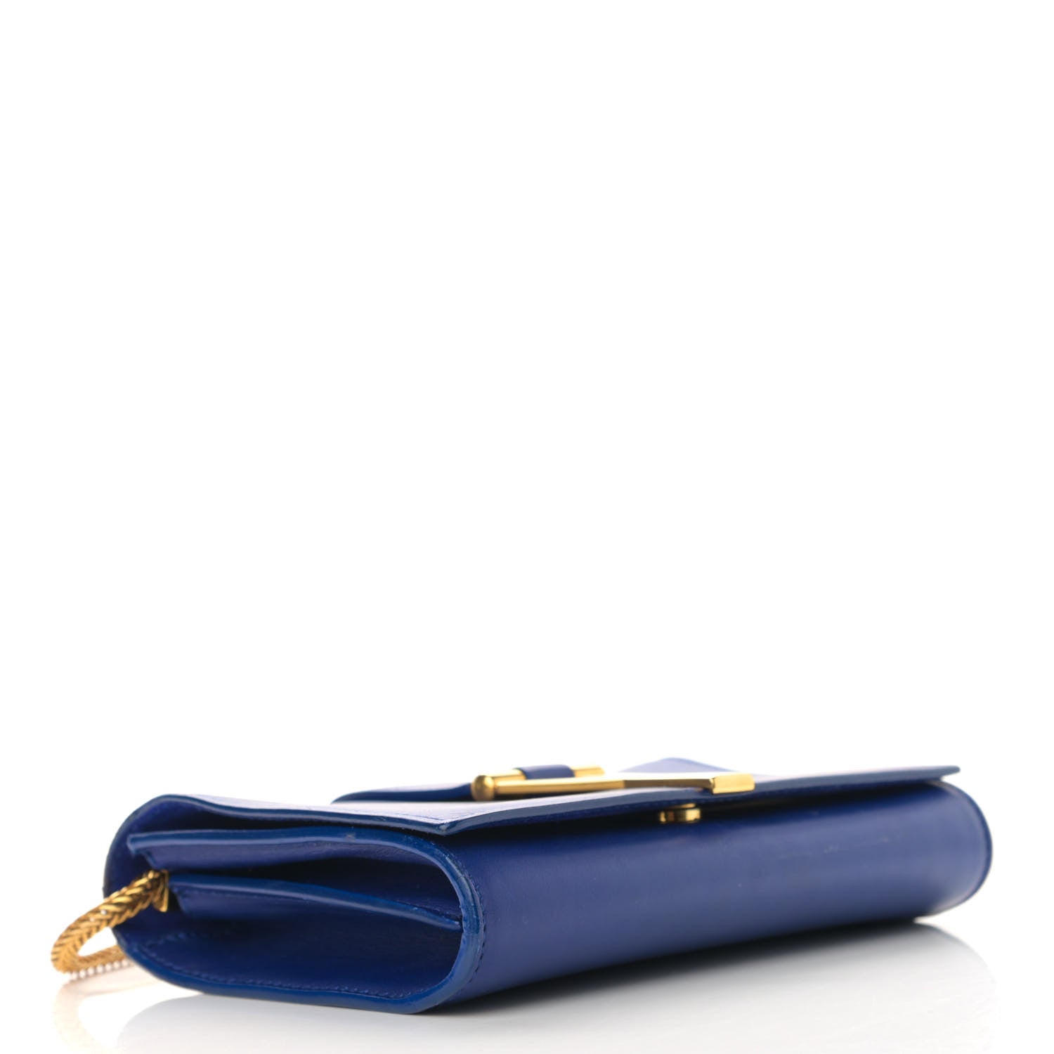 Saint Laurent Calfskin Small Classic Y Satchel Blue 3 of 13