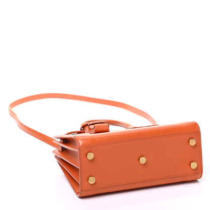 Saint Laurent Calfskin Sac De Jour Orange 3 of 4