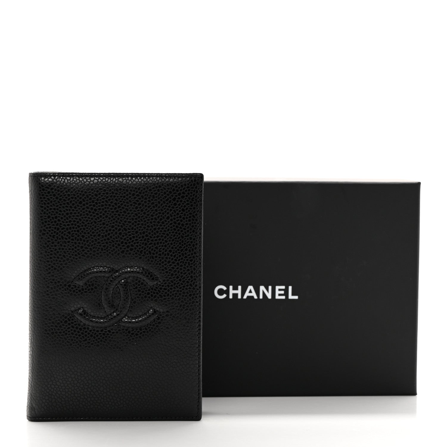 Chanel Caviar Timeless Passport Holder Black 8 of 8