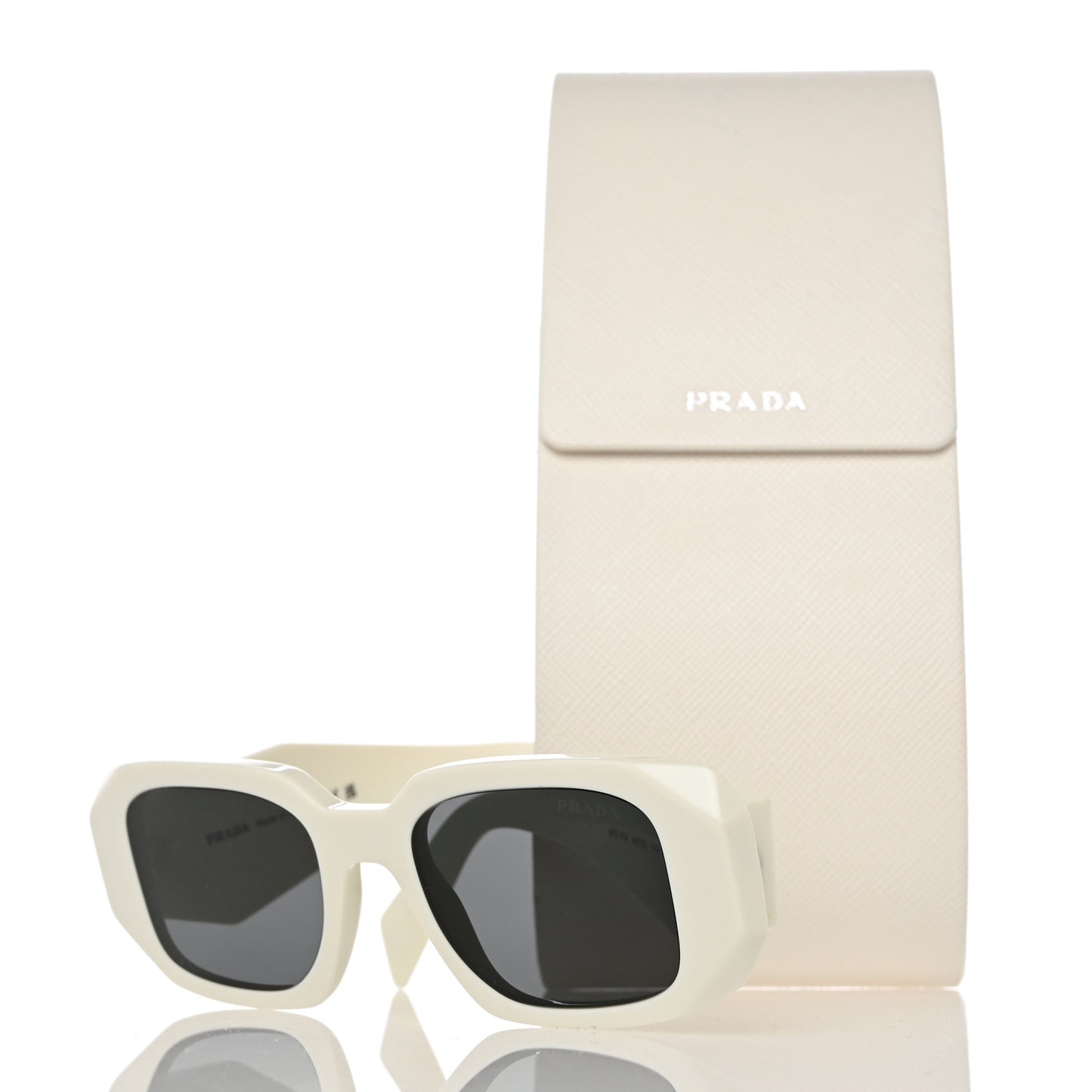 Acetate Symbole Sunglasses SPR 17W White