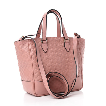 Gucci Microguccissima Small Bree Tote Soft Pink 3 of 10