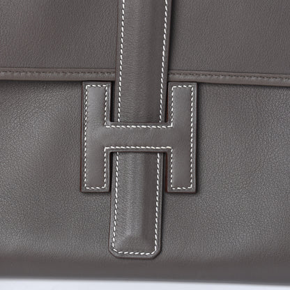 Hermes Swift Jige PM Clutch Etain 15 of 16