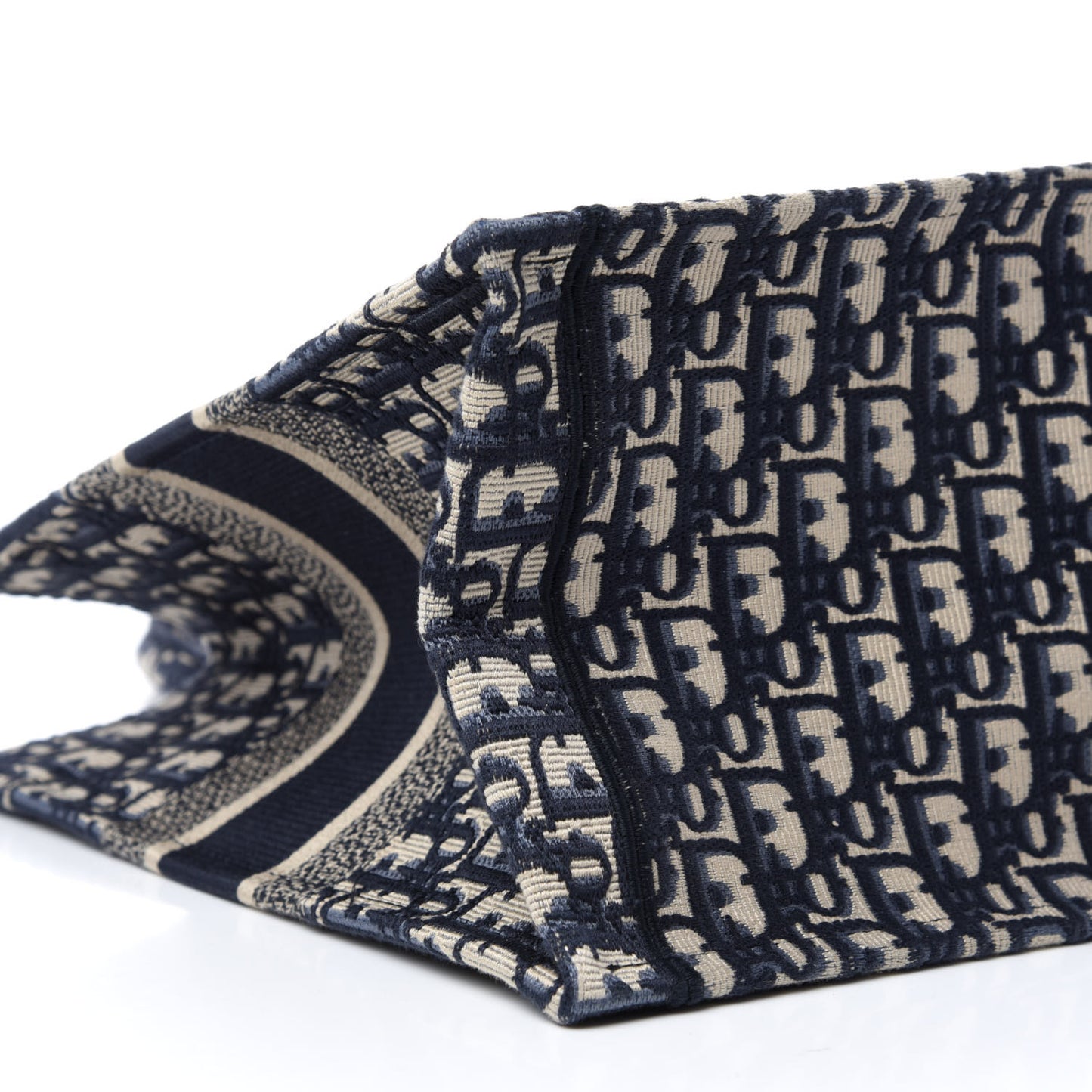 Oblique Medium Book Tote Blue Multicolor