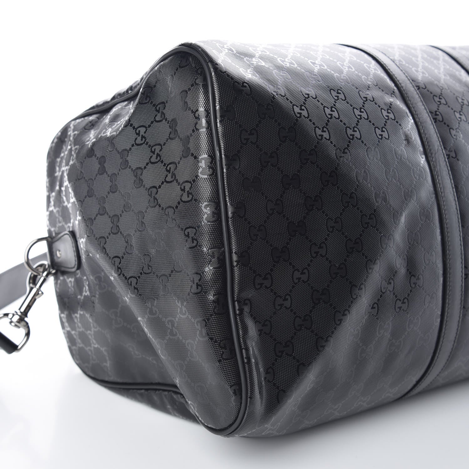 Gucci Imprime Monogram Large Carry On Duffle Black 6 of 9