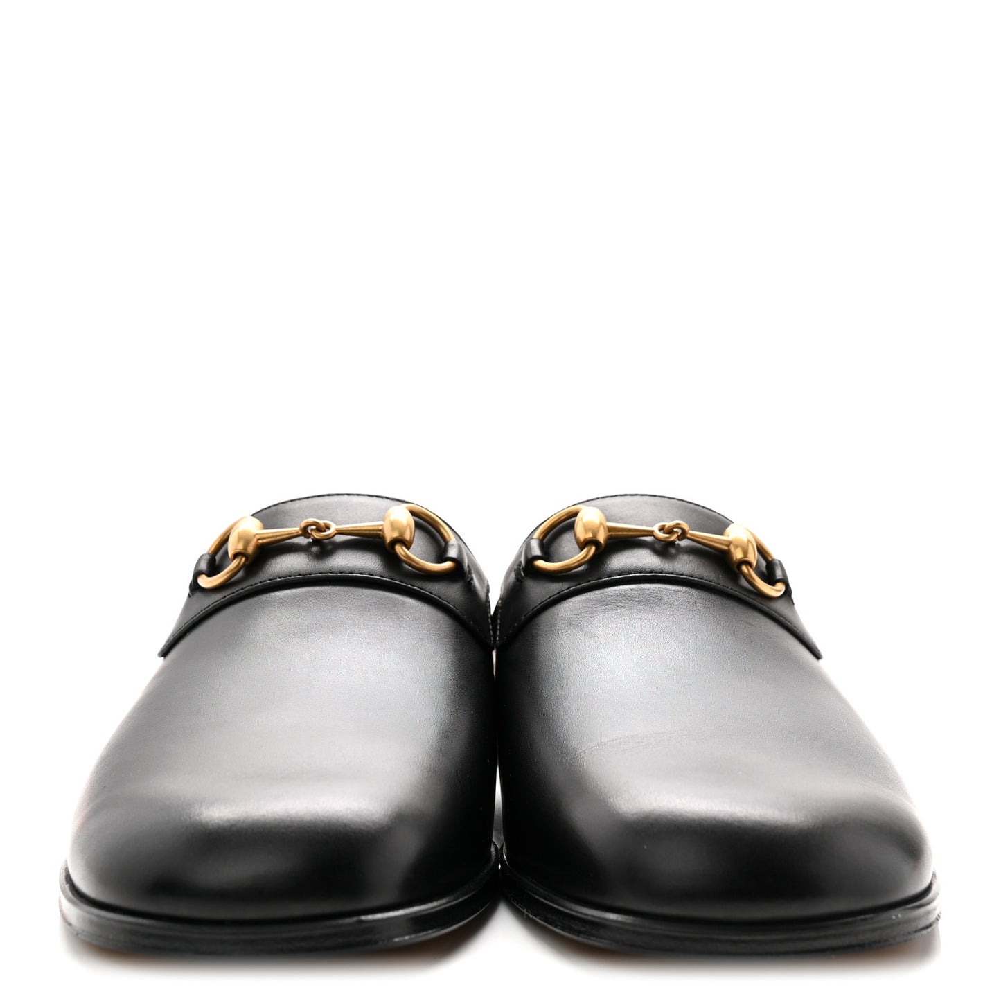 Jakarta Calfskin Mens Horsebit Slippers 7 Black