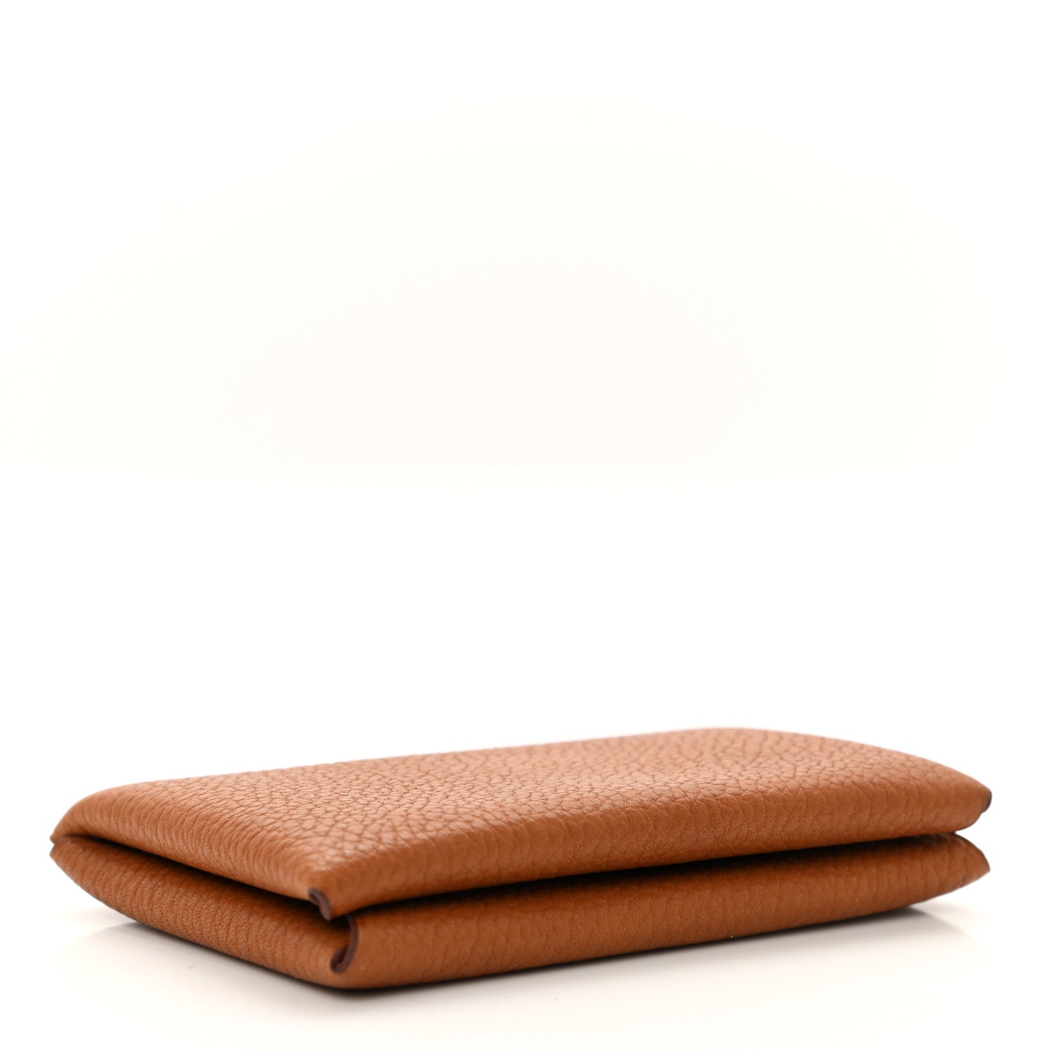 Hermes Barenia Faubourg Swift Verso Calvi Card Case Fauve Rose D'ete 4 of 10