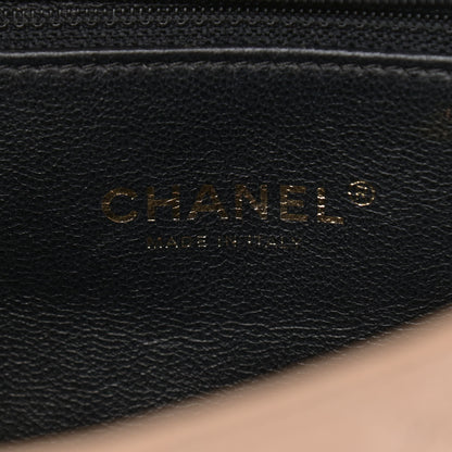 Chanel Caviar Quilted Small CC Filigree Flap Beige Black 6 of 17
