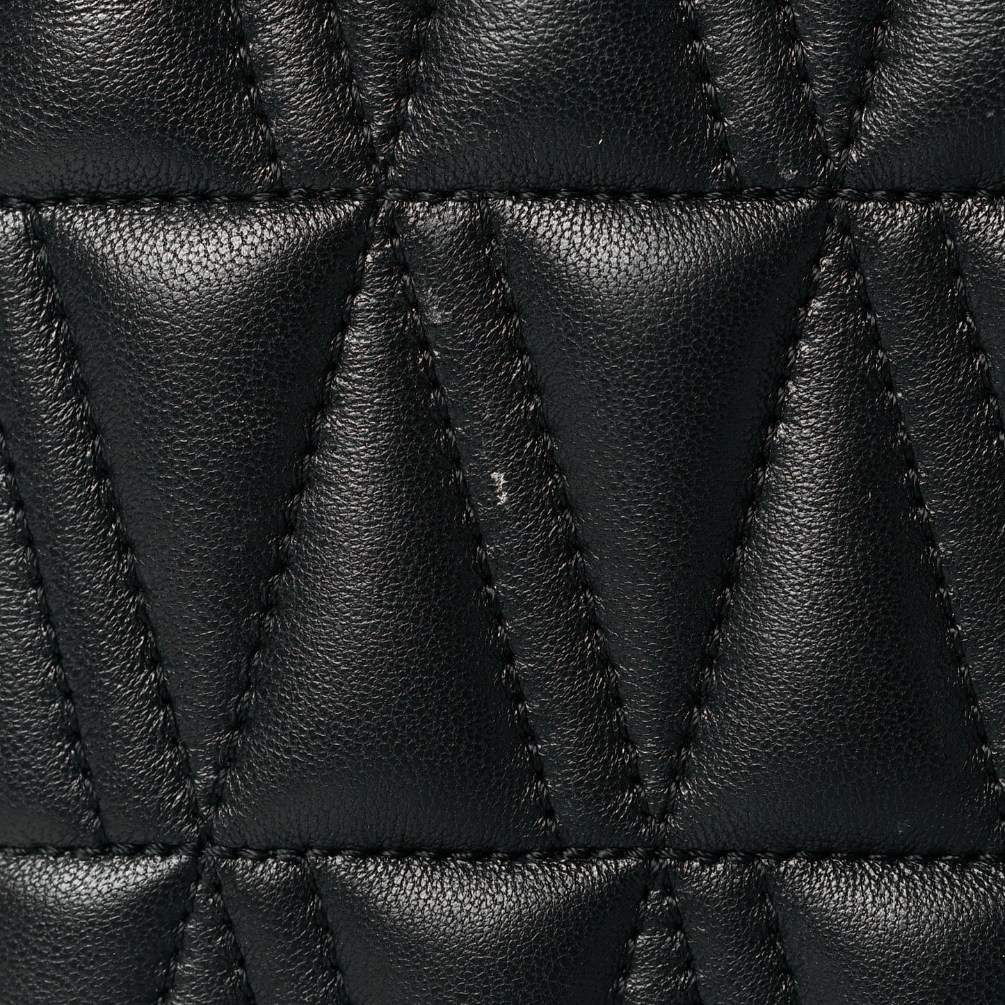 Nappa Quilted Virtus Top Handle Shoulder Bag Grey