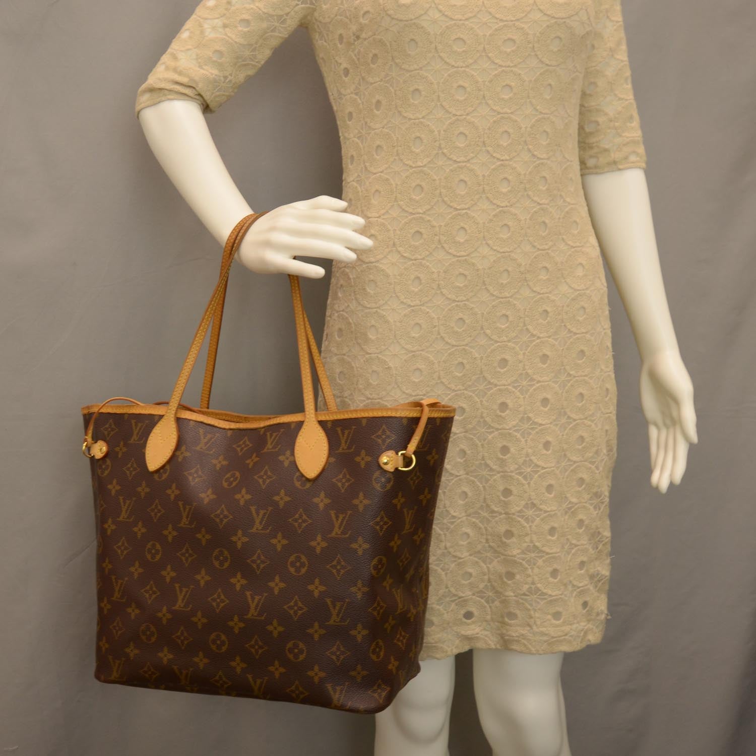 Louis Vuitton Monogram Neverfull MM 2 of 7