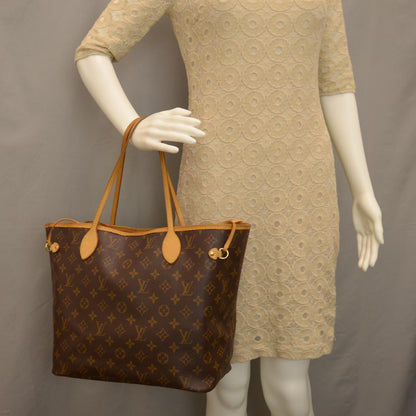Louis Vuitton Monogram Neverfull MM 2 of 7