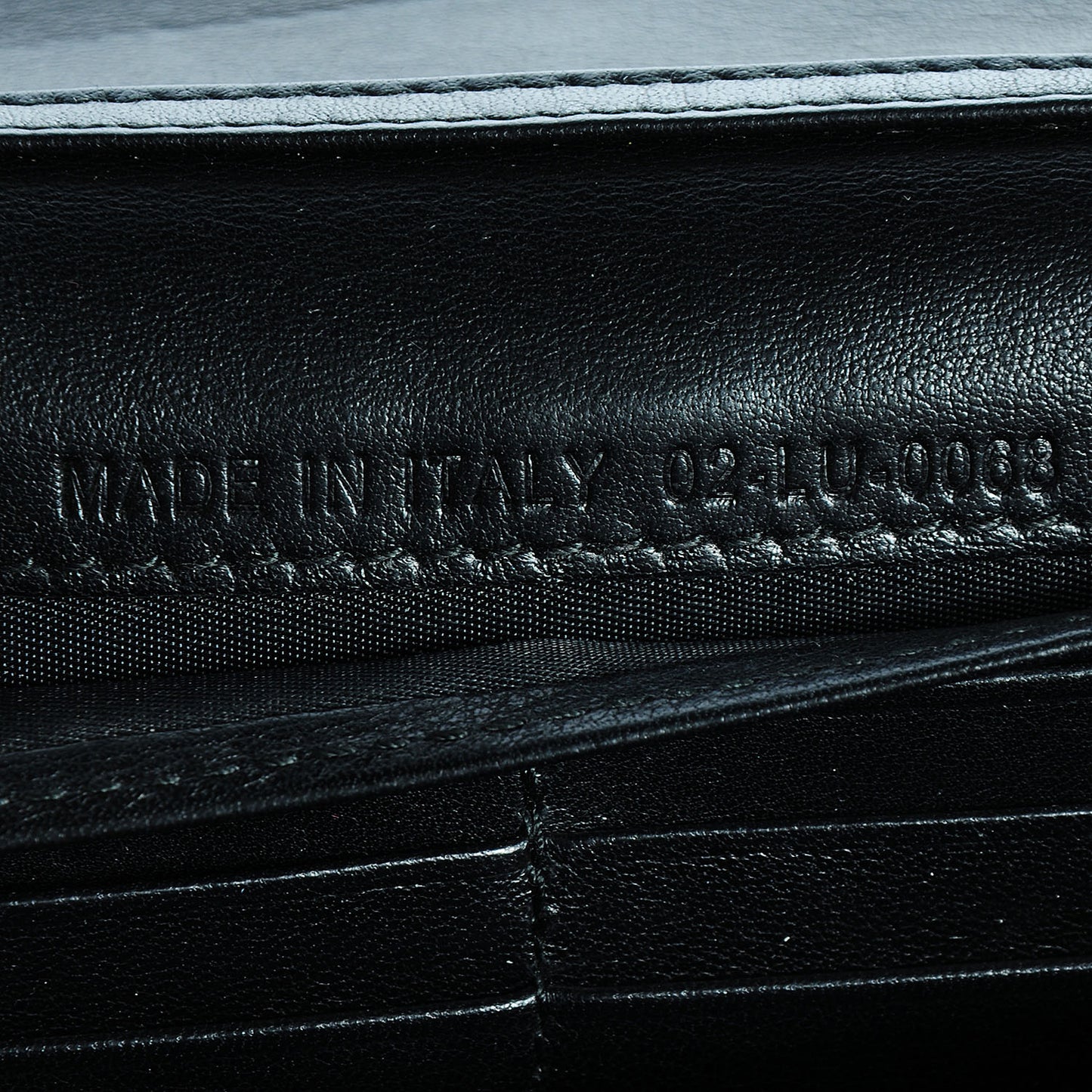 Patent Cannage Rendez-vous Chain Wallet Black