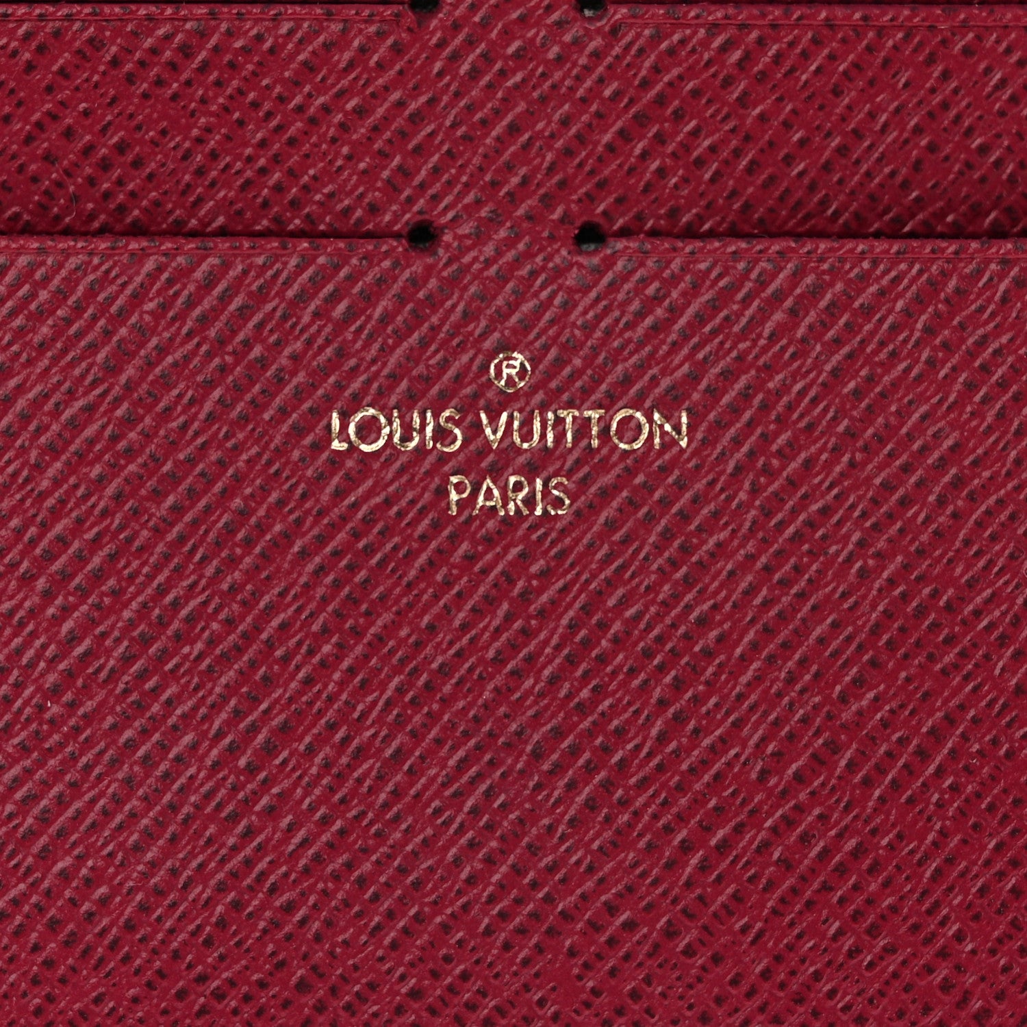 Louis Vuitton Calfskin Felicie Card Holder Insert Fuchsia 6 of 6