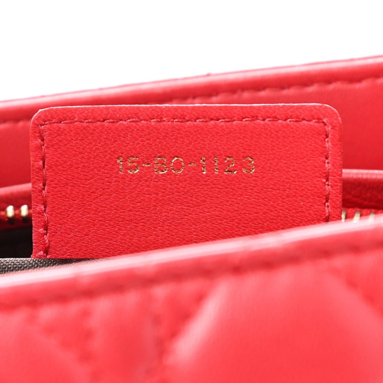 Christian Dior Lambskin Cannage Medium Lady Dior Red 6 of 10