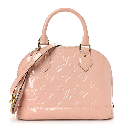 Louis Vuitton Vernis Alma BB Rose Ballerine 1 of 9