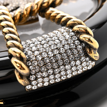 Chanel Resin Crystal Rescue Wheel Minaudière Black 11 of 12