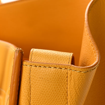 Celine Supple Calfskin Medium Phantom Luggage Yellow 14 of 14