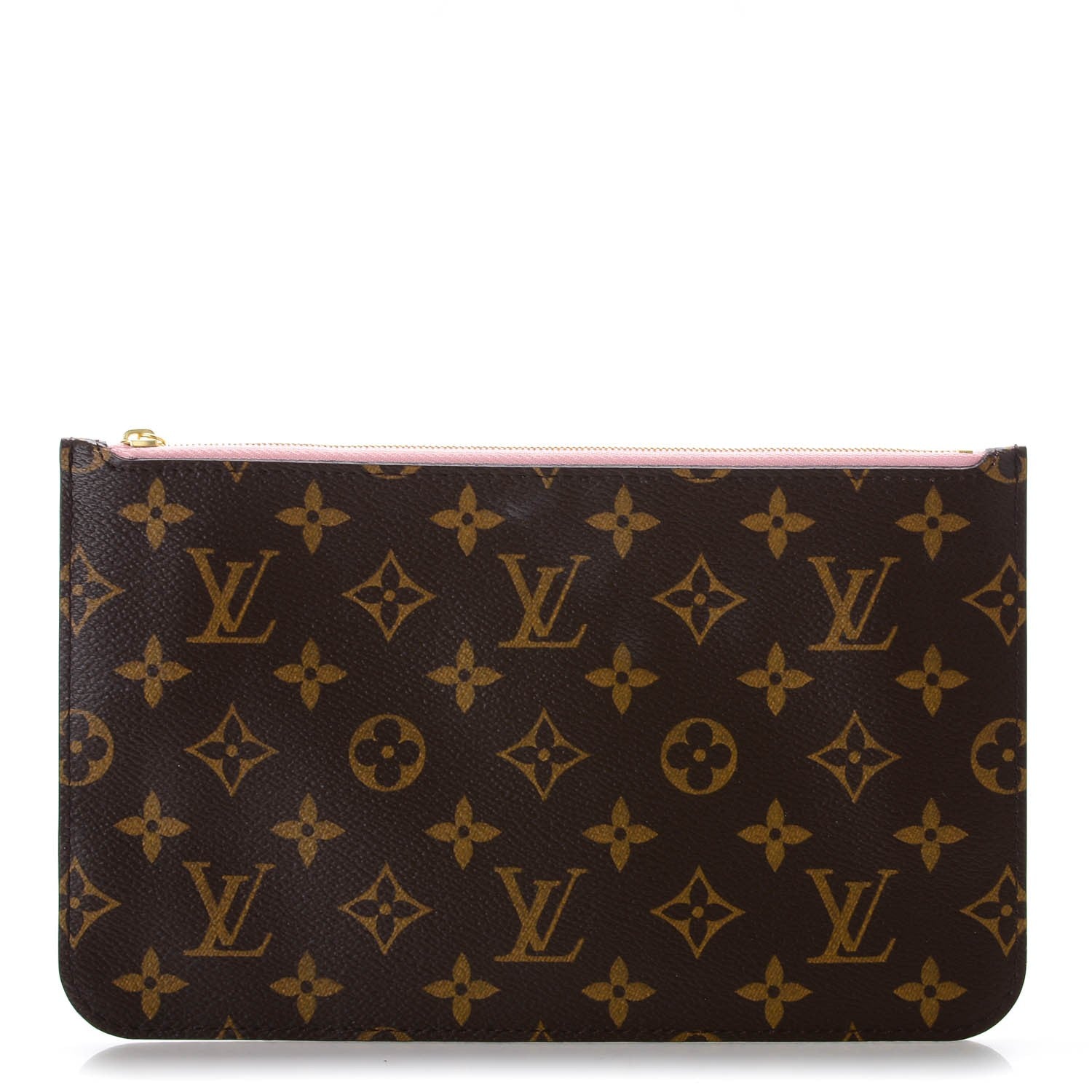Louis Vuitton Monogram Neverfull MM GM Pochette Rose Ballerine 1 of 8