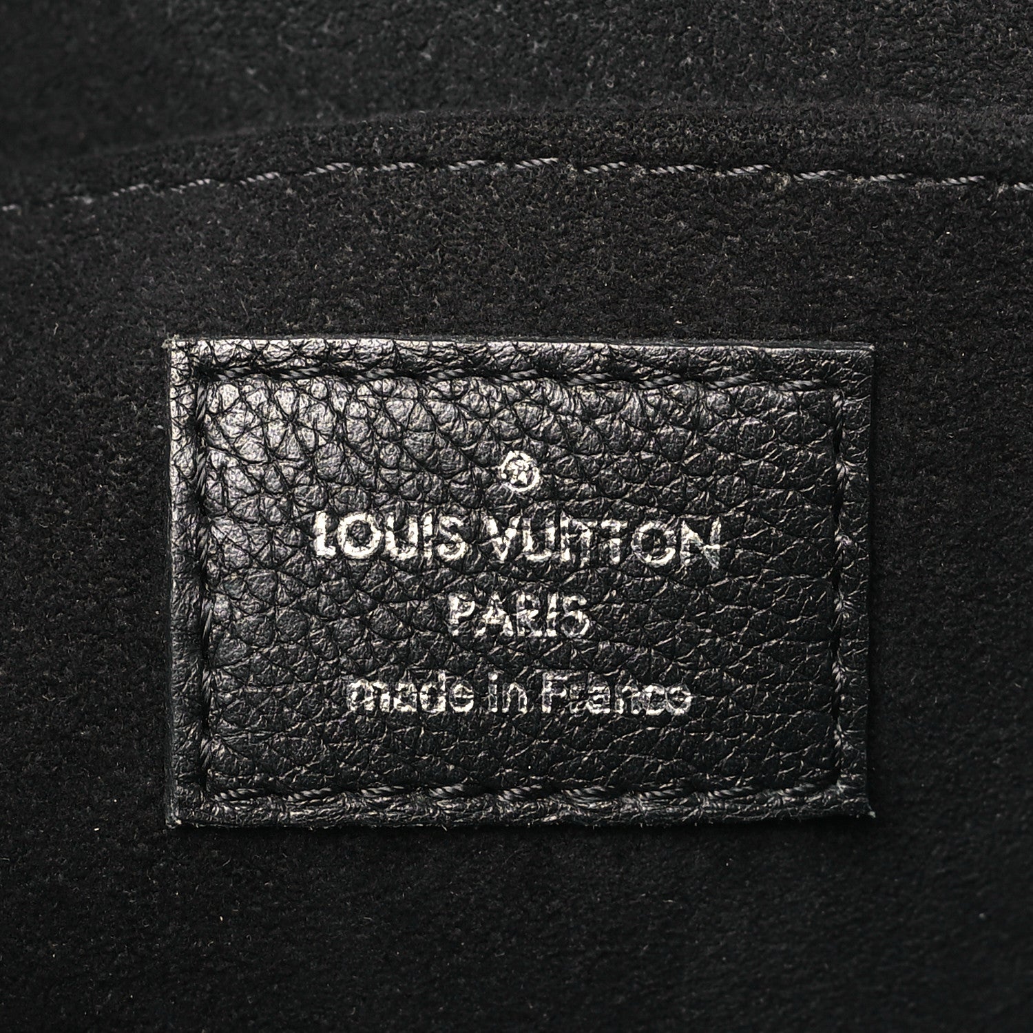 Louis Vuitton Soft Calfskin My Lockme Top Handle Vanille Black 6 of 10