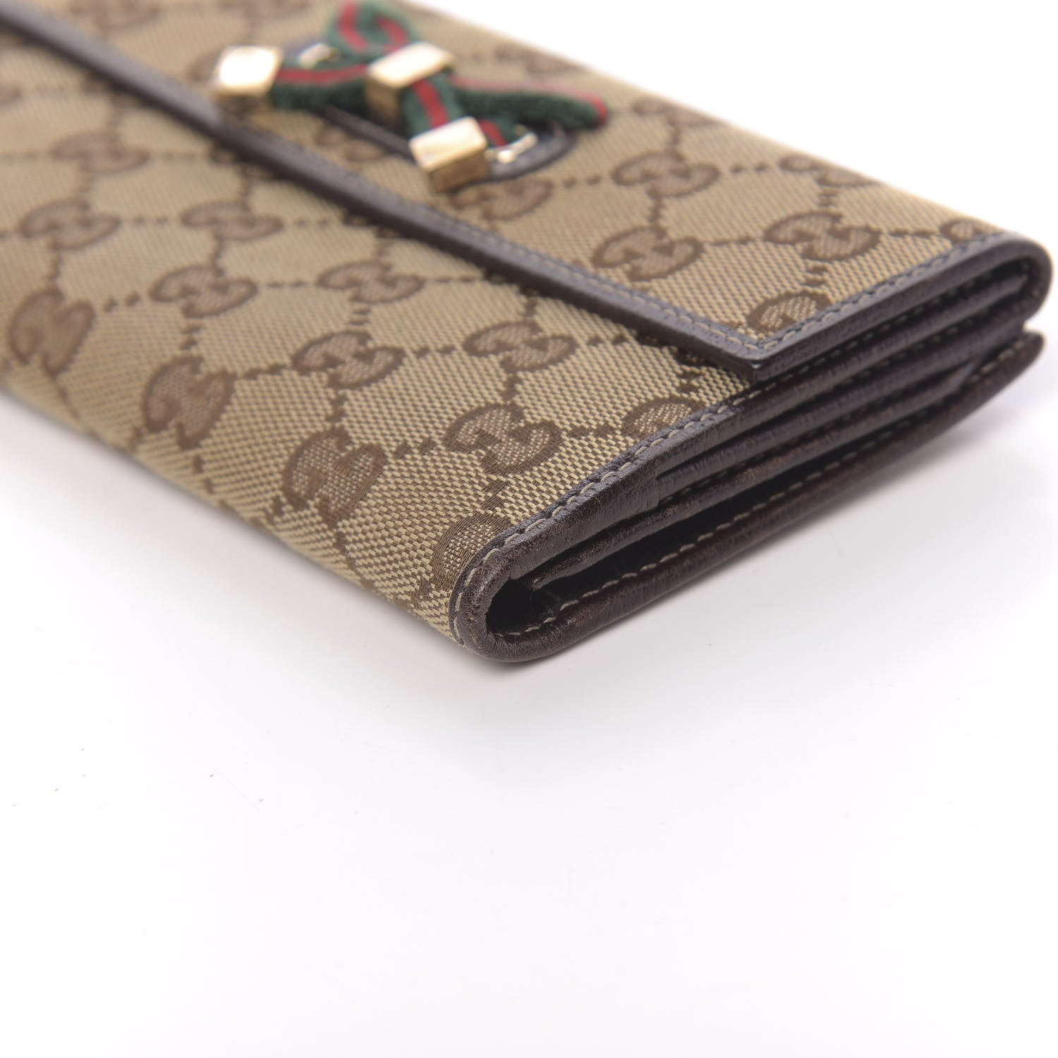 Gucci Monogram Princy Continental Wallet Brown 9 of 9