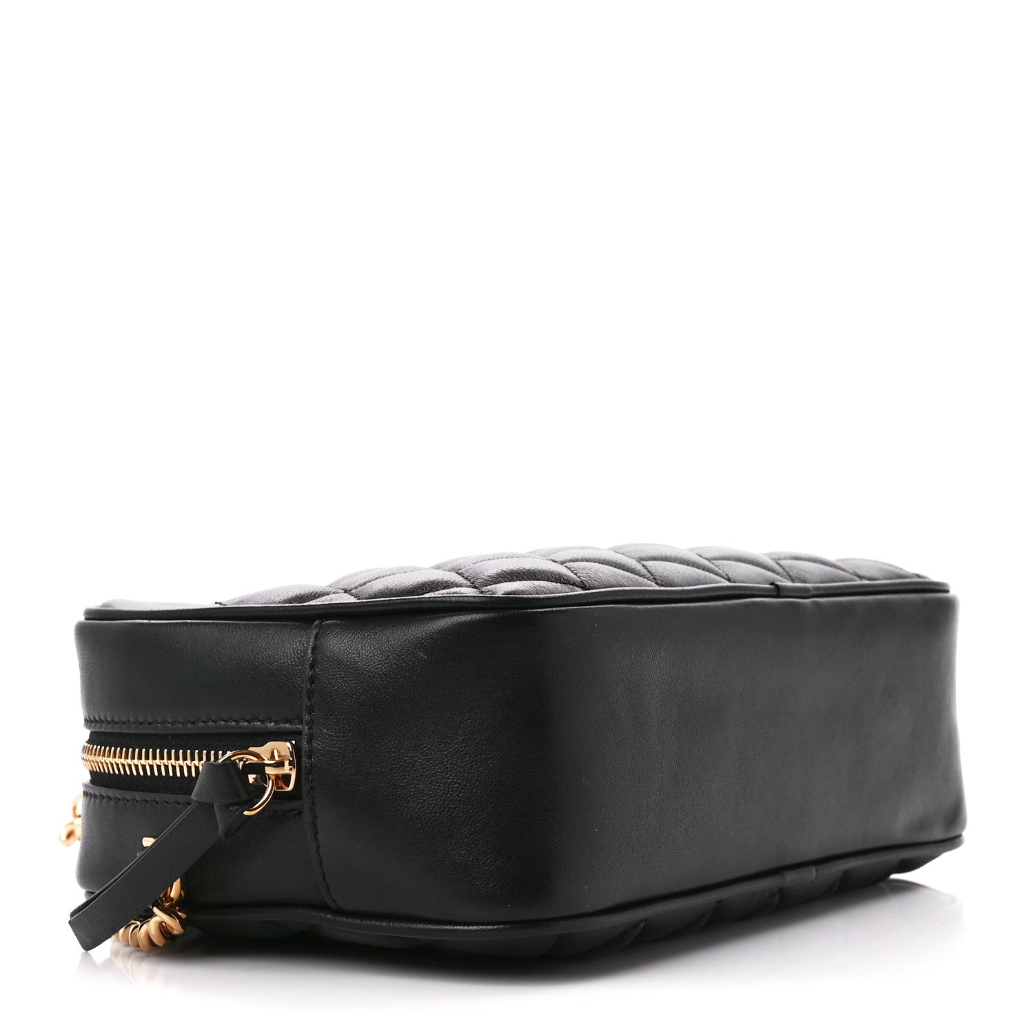 Versace Nappa Quilted Medium Medusa Camera Bag Black 4 of 10