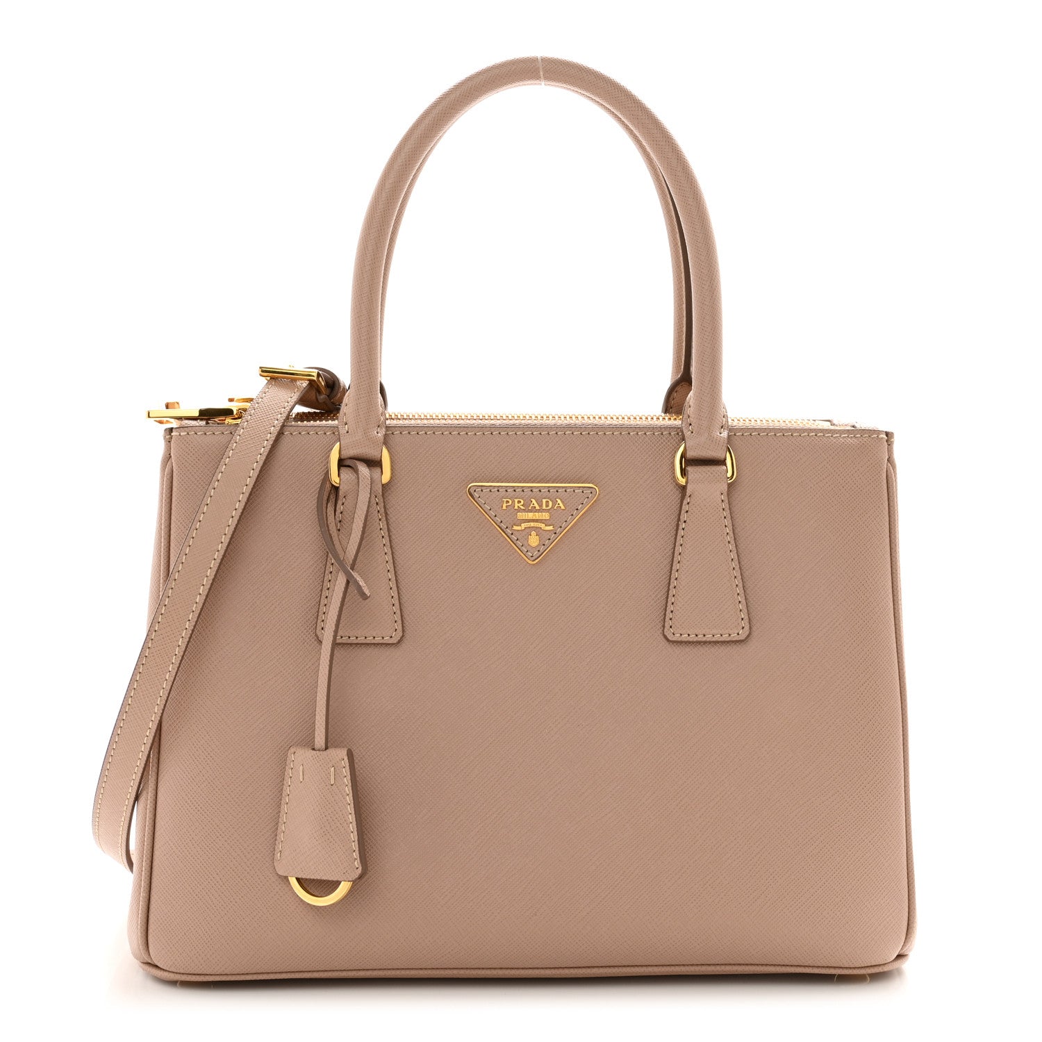 Prada Saffiano Lux Small Galleria Double Zip Tote Cipria 1 of 13