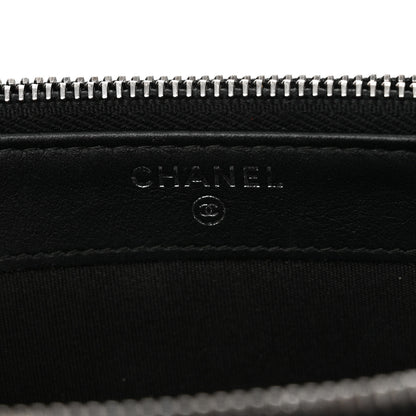 Chanel Calfskin Quilted Small Boy Clutch With Chain Black 8 of 17