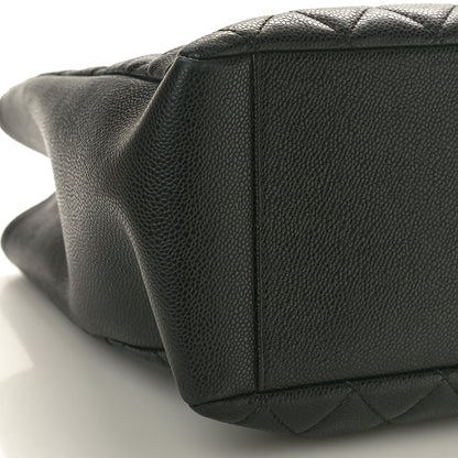 Chanel Caviar Quilted Grand Shopping Tote GST Black 9 of 12