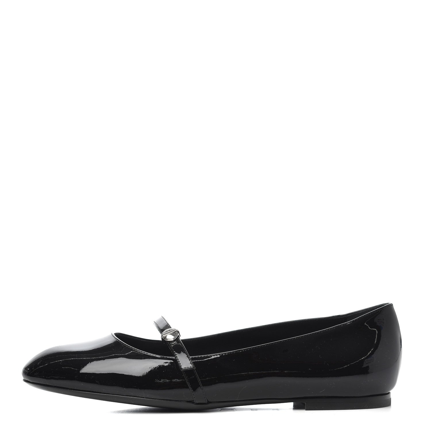 Louis Vuitton Patent Uniformes Ballet Flats 37.5 Black 1 of 10