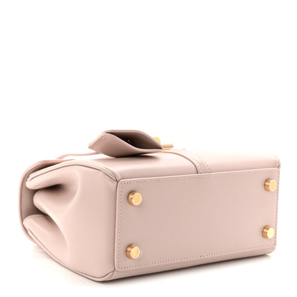 Celine Satinated Calfskin Mini 16 Top Handle Bag Bleached Pink 4 of 12