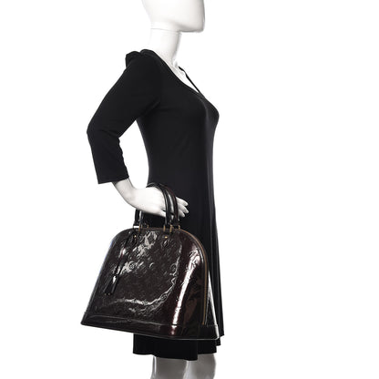 Louis Vuitton Vernis Alma GM Amarante 2 of 10